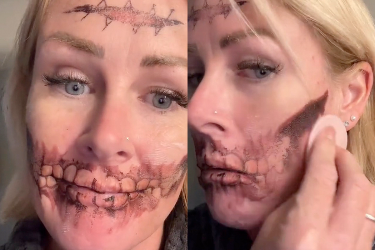 Un maquillage qui tourne mal. Voici comment cette femme s'est retrouvée avec un tatouage permanent