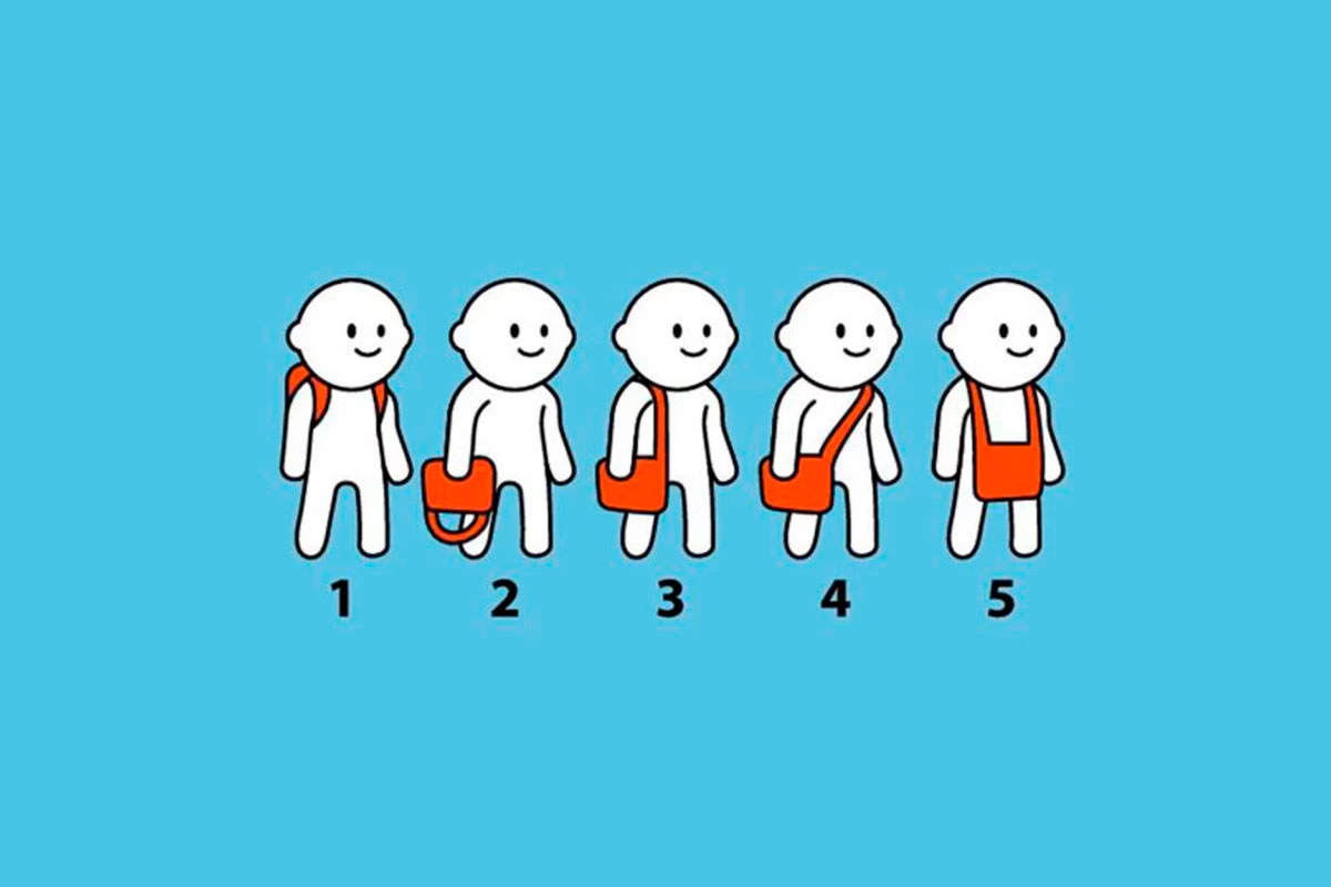 La manière dont vous tenez votre sac en dit énormément sur votre caractère