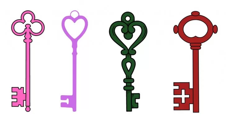 Choisissez une clé et elle révélera une facette cachée de votre personnalité