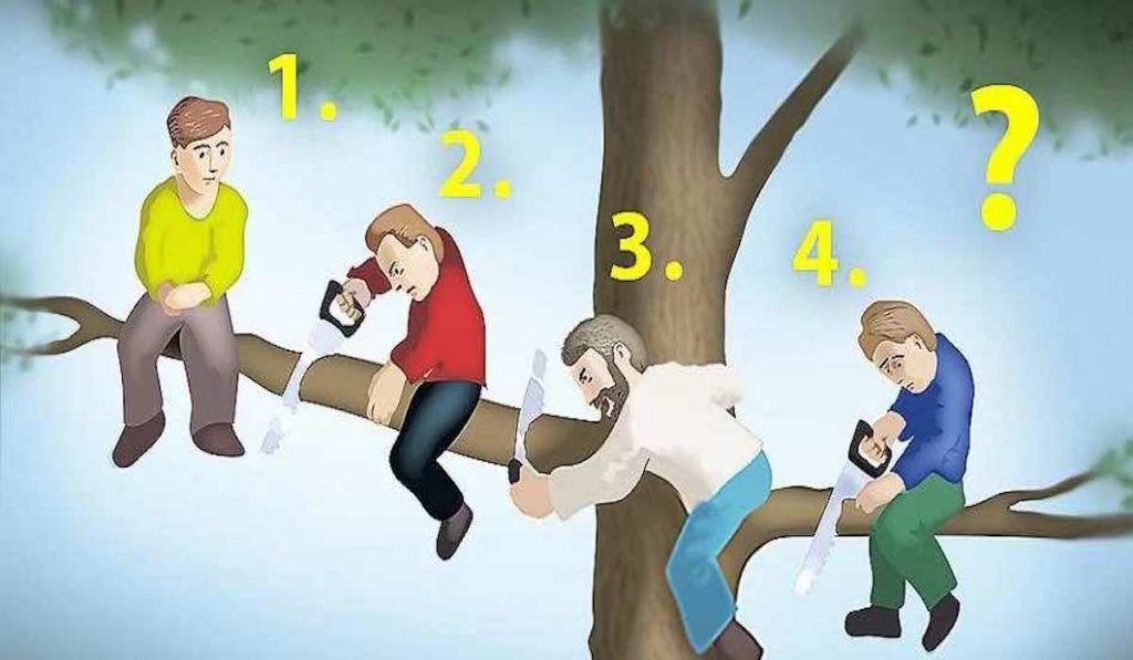 Il y a une personne plus stupide que les autres sur cette image. Qui est-elle