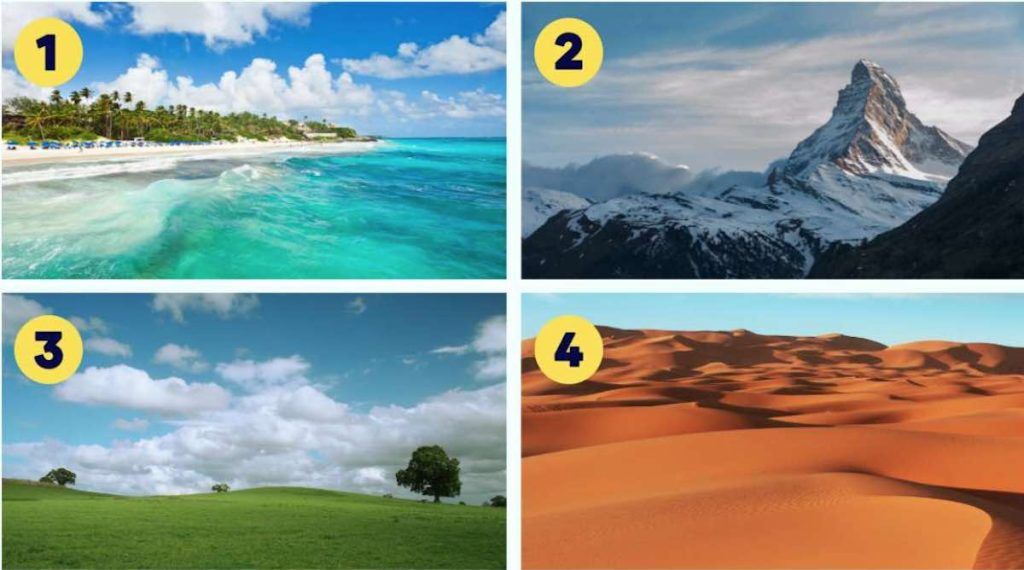 Test de personnalité. Quel paysage choisissez-vous et ce qu'il révèle sur votre caractère