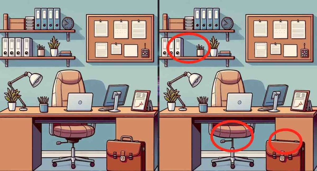 reponse Pouvez-vous repérer les 3 différences entre les images en 9 secondes ? 2 personnes sur 10 y arrivent