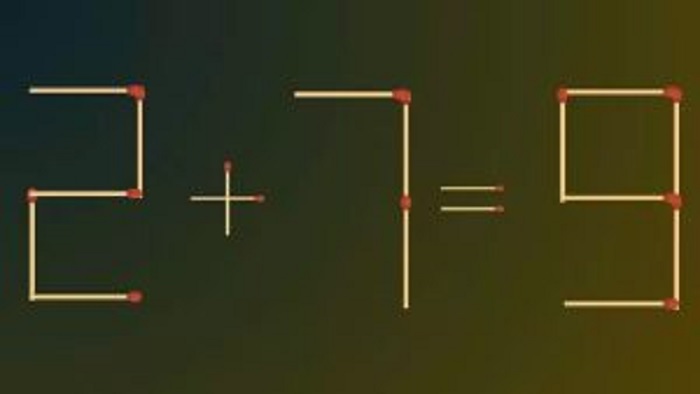 solution Test de QI allumette