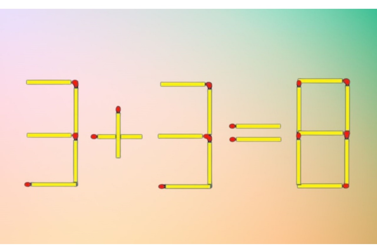 énigme mathématique déplacement allumettes