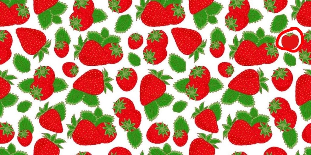 solution défi visuel tomate