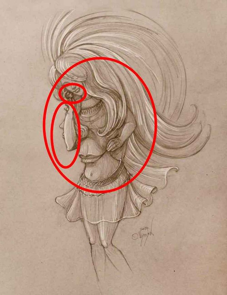 solution 3 femmes cachées défi visuel